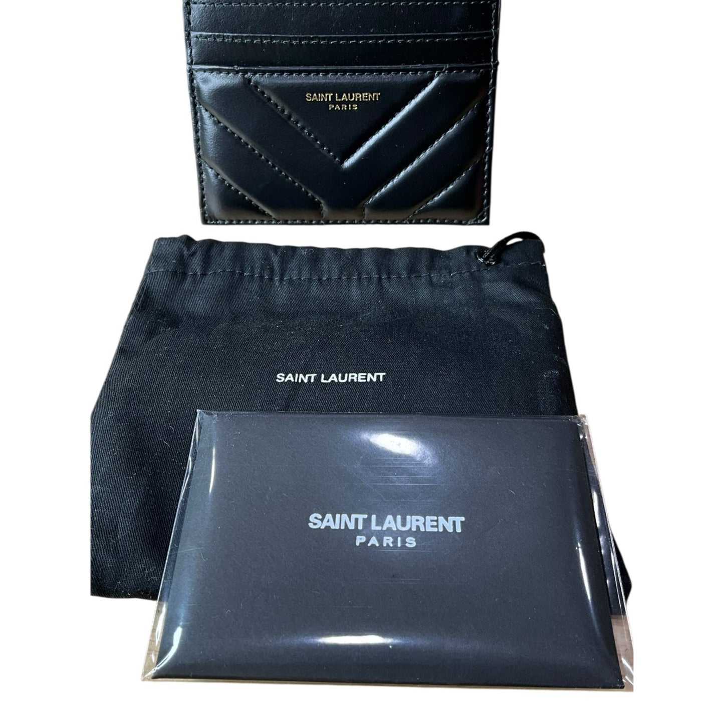 Calfskin Y Card Holder