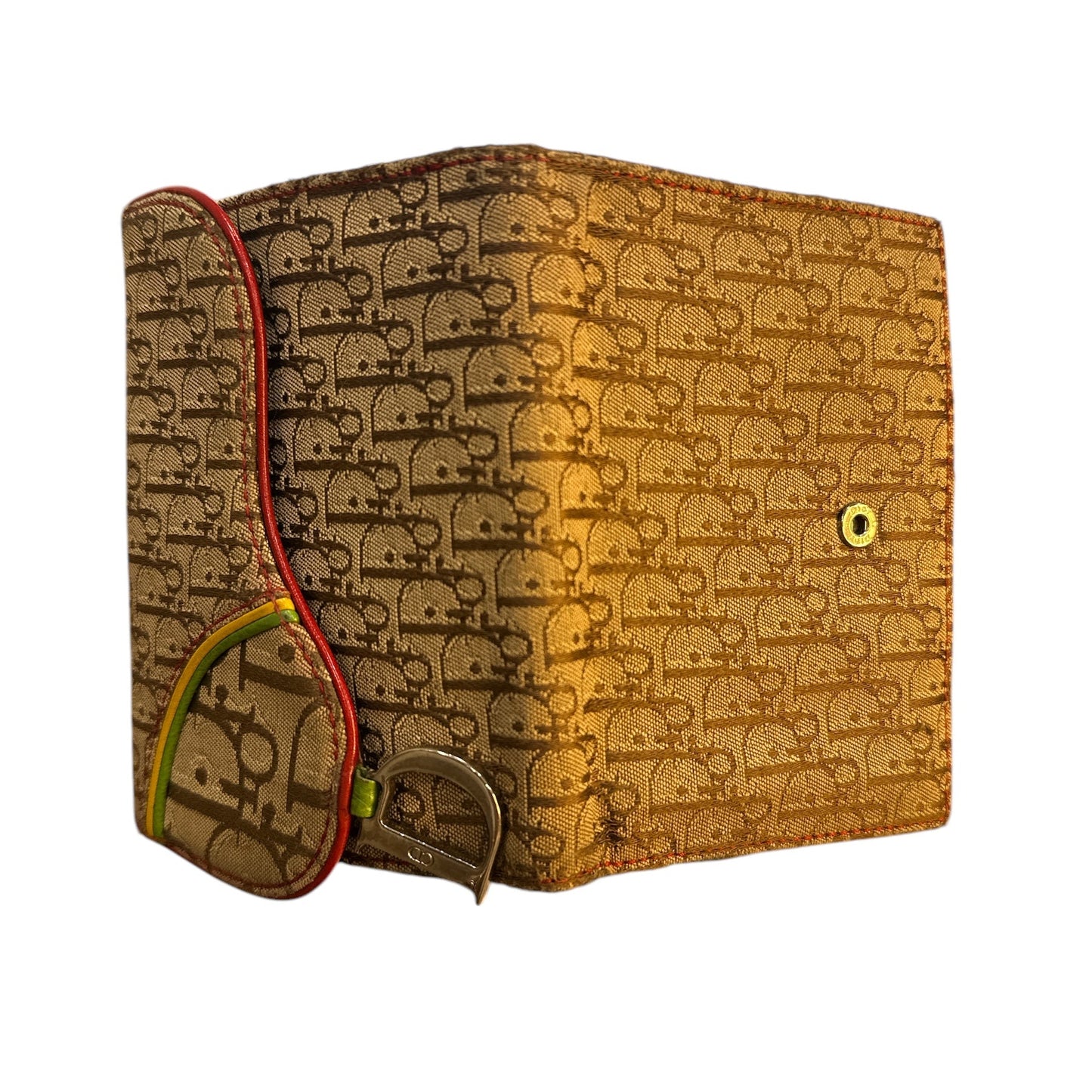 CHRISTIAN DIOR
Monogram Rasta Saddle Wallet Beige - Clairely Amazing