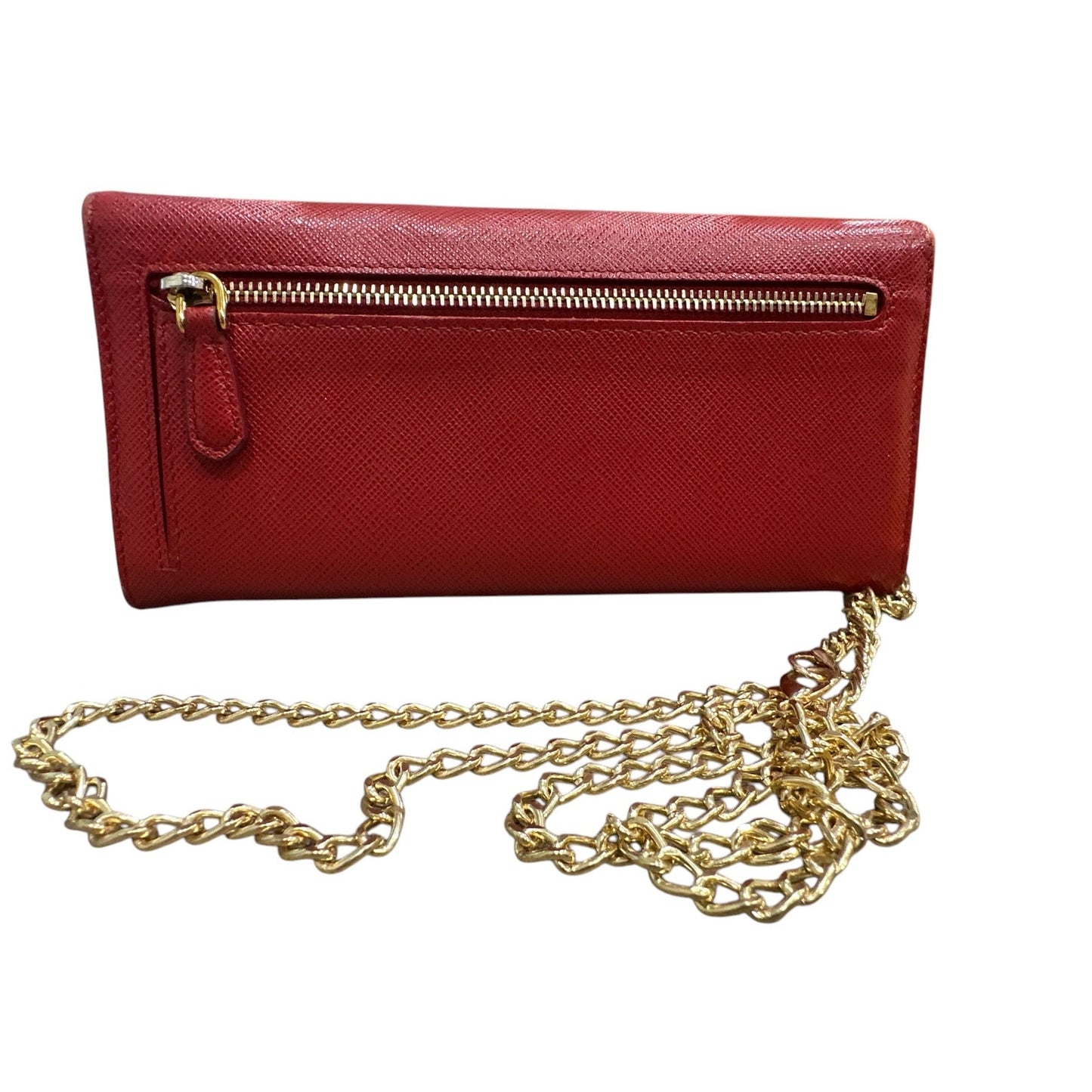 Prada large Saffiano leather wallet - Clairely Amazing