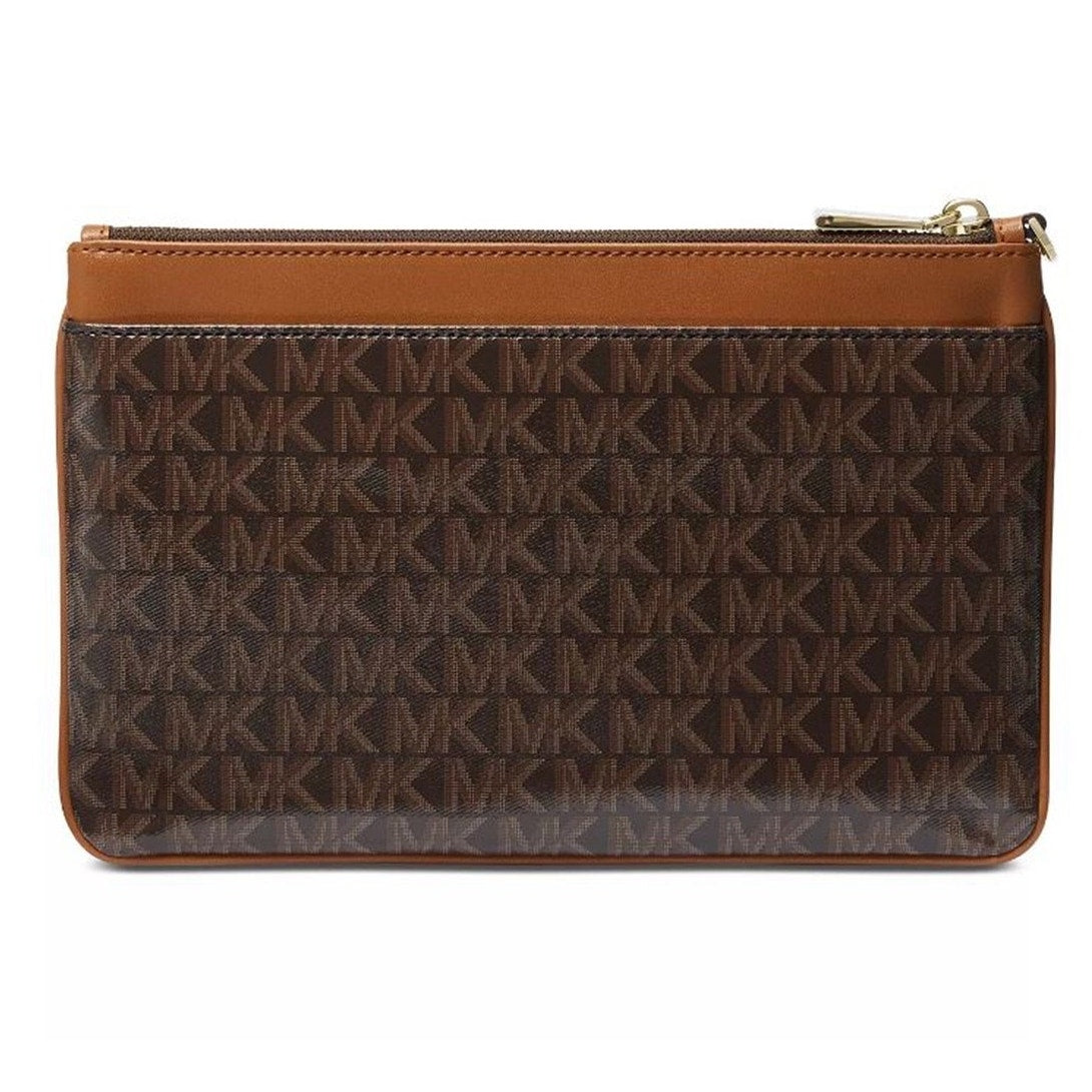 Michael Kors Womens Jet Set Charm Large Top Zip Wristlet One Size