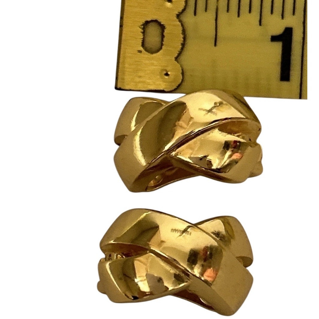 Dior Vinatge Ribbon Clip-on Earrings