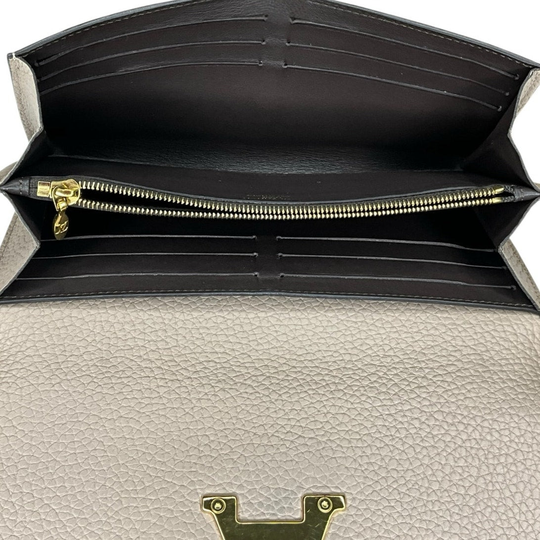 Louis Vuitton Taurillon Capucines Wallet Galet