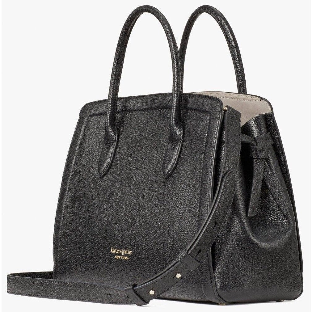 Kate Spade New York Knott Large Satchel Black One