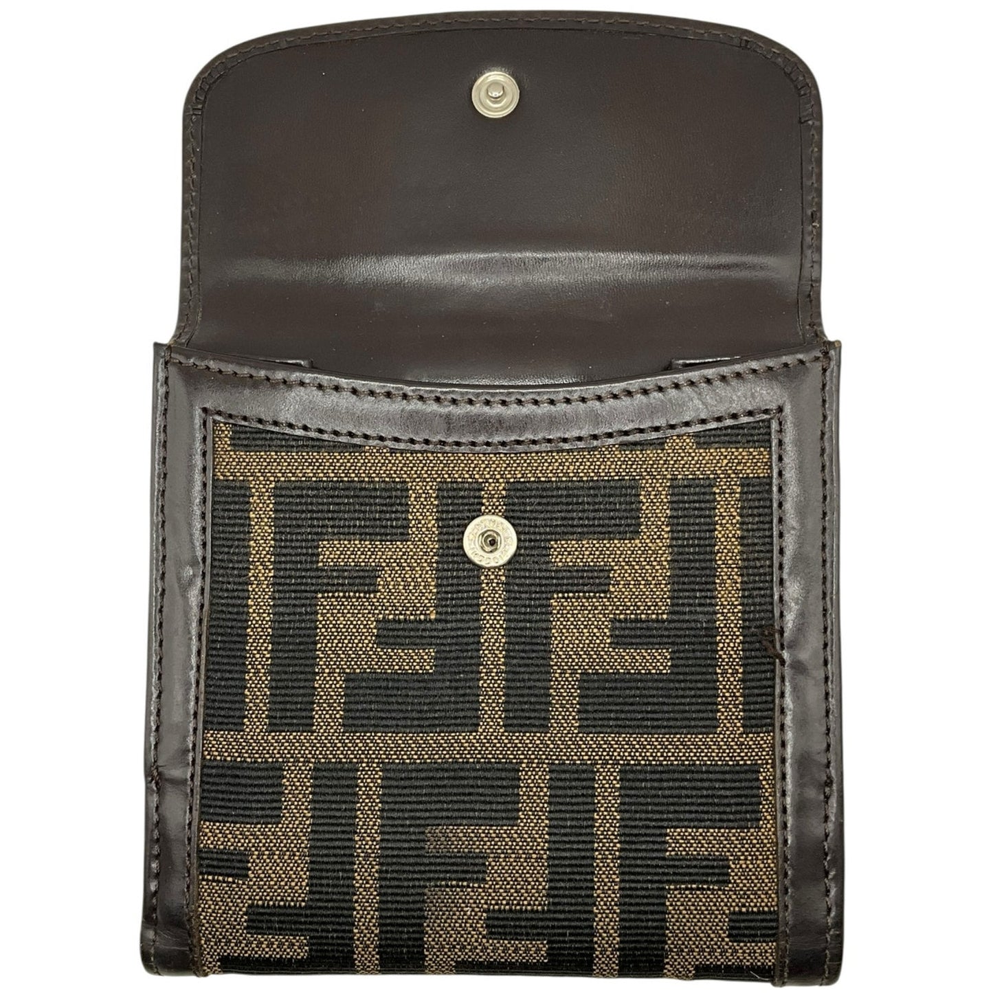 Fendi Brown Zucca Wallet