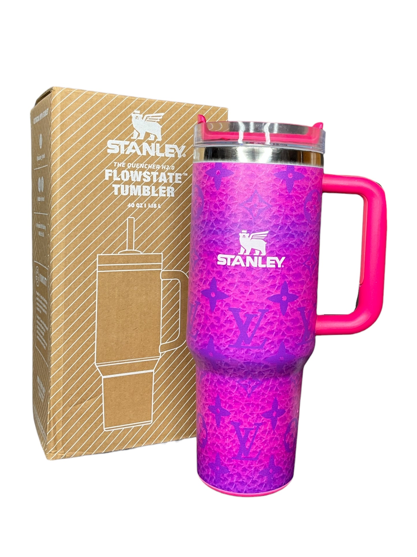 40 oz Fashion Tumblers – Luxury-Inspired Designs