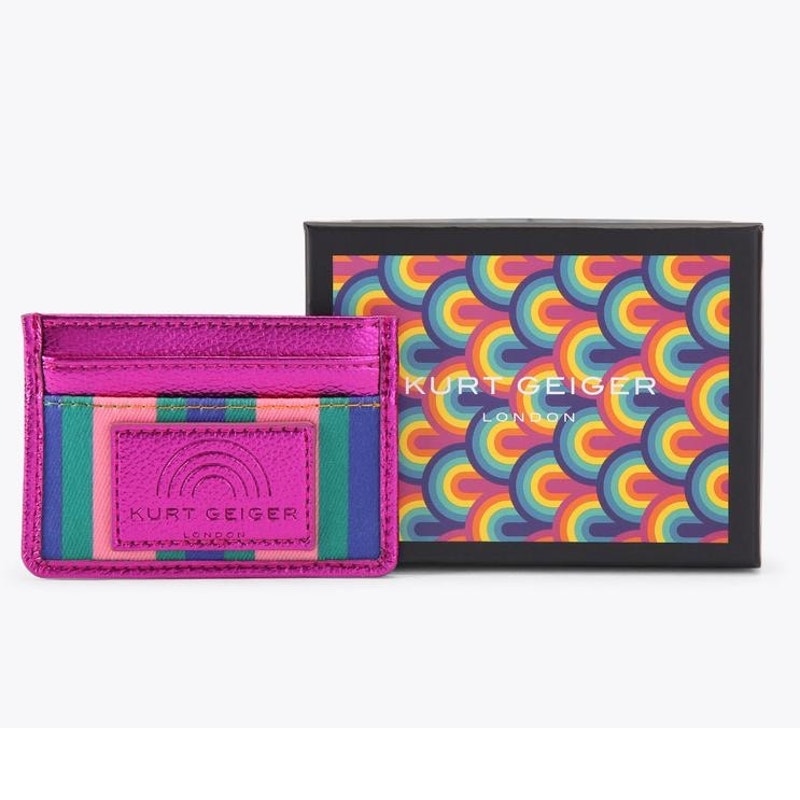 Kurt Geiger London Southbank Metallic Card Holder Wallet