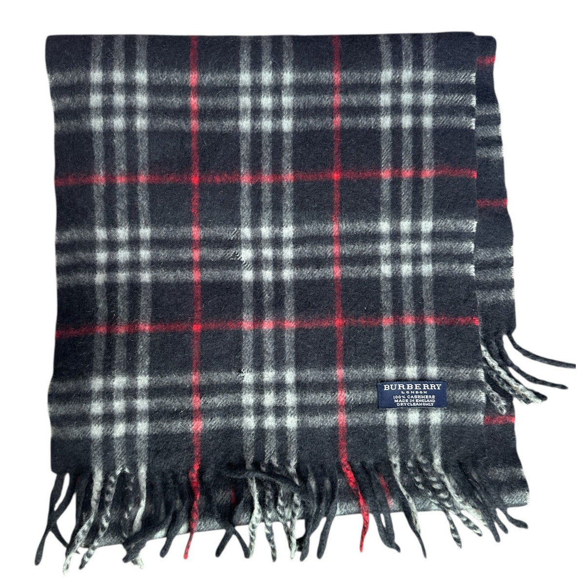 Burberry Nova check Black/Red Scarf