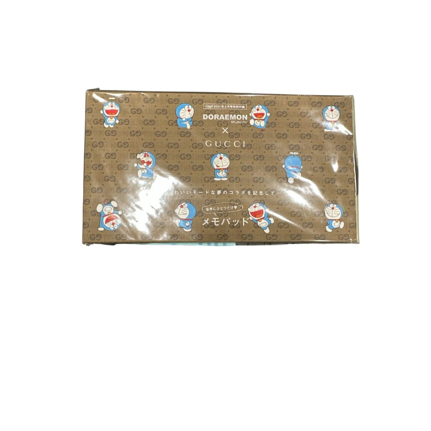 Packaged product with Doraemon branding on a white background