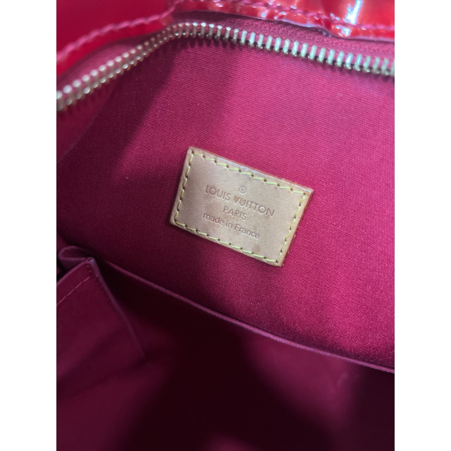 Louis Vuitton Vernis Leather Bag
