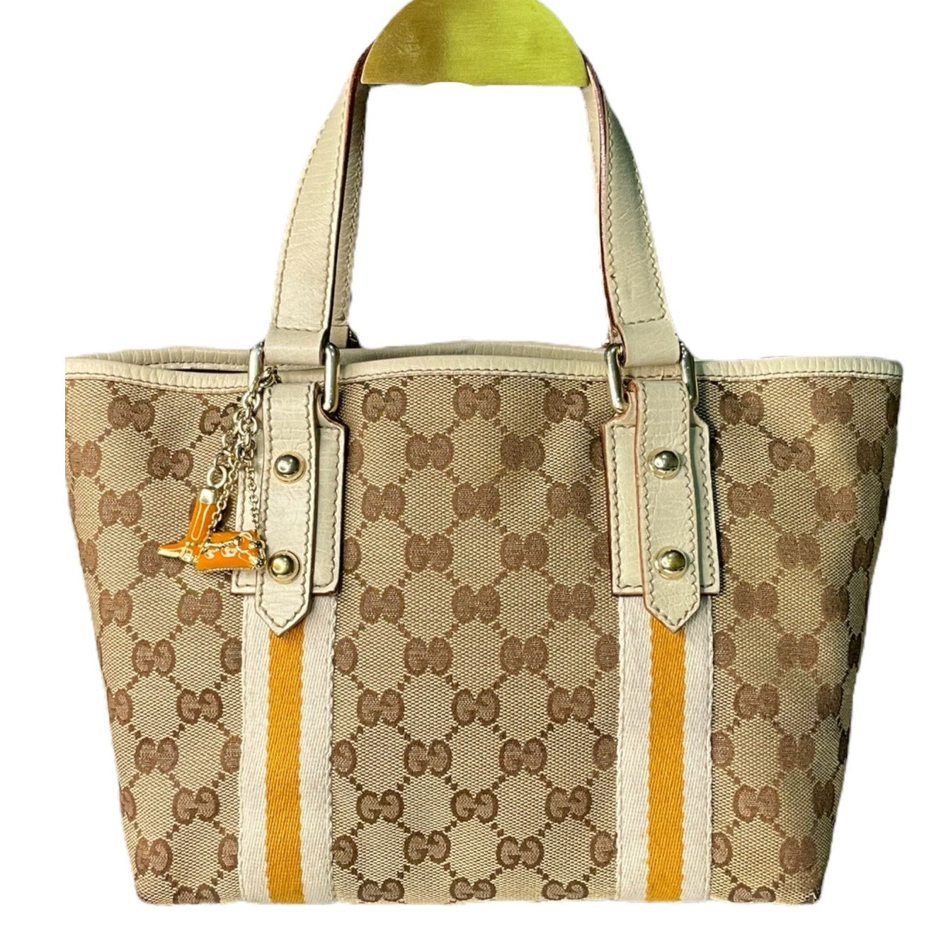 Gucci Sherry Line Canvas Small Handbag