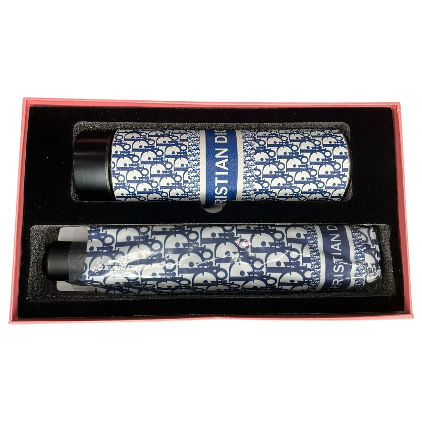 Luxury-Style Umbrella & Tumbler