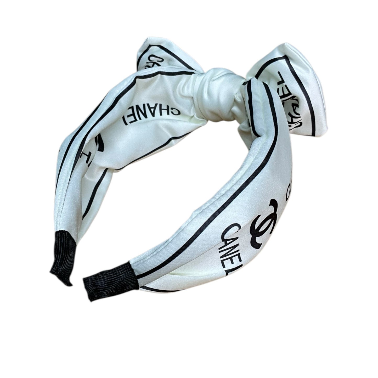 Headband Logo Print Pattern Hair Accessory