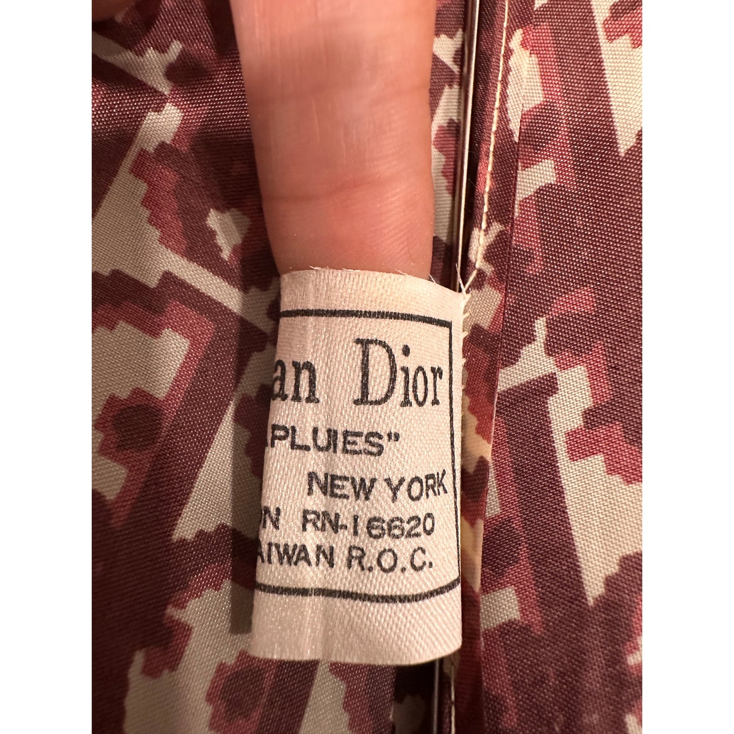 Dior Trotter Print Umbrella