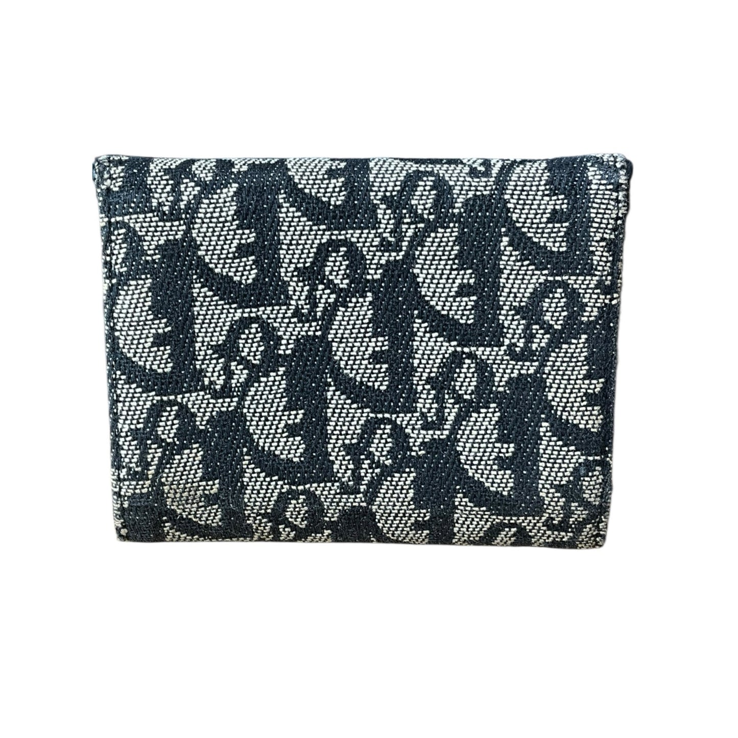 Dior Blue Saddle Wallet