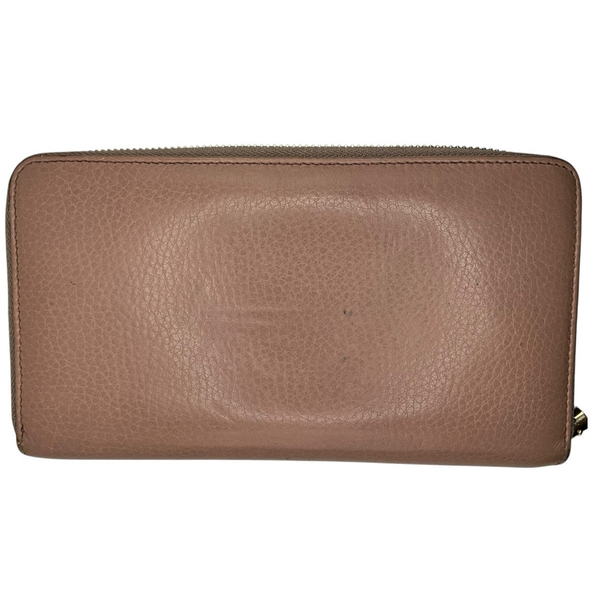 Gucci Pink Interlocking Soho Leather Wallet