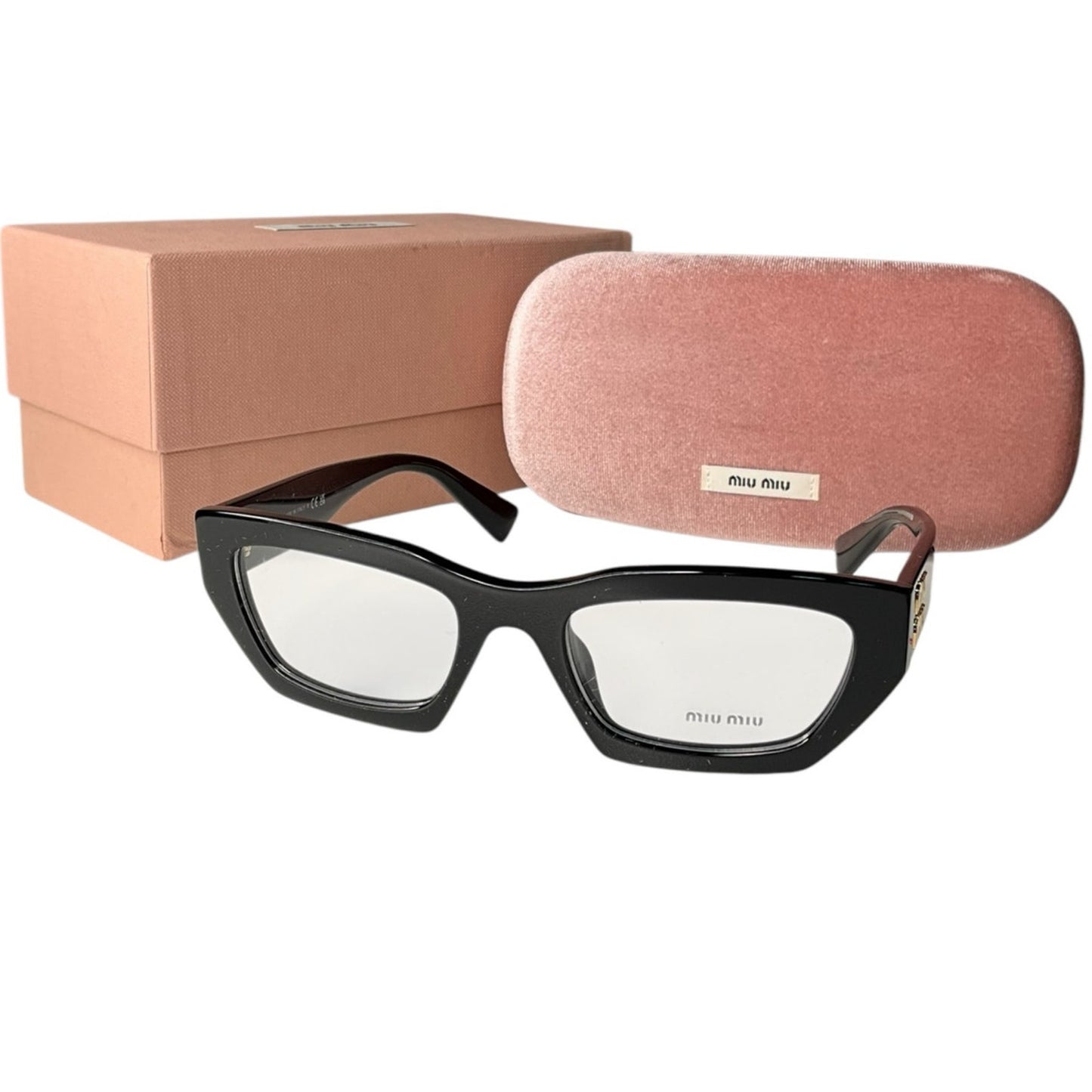 Miu Miu black eyeglasses 03XV 53mm