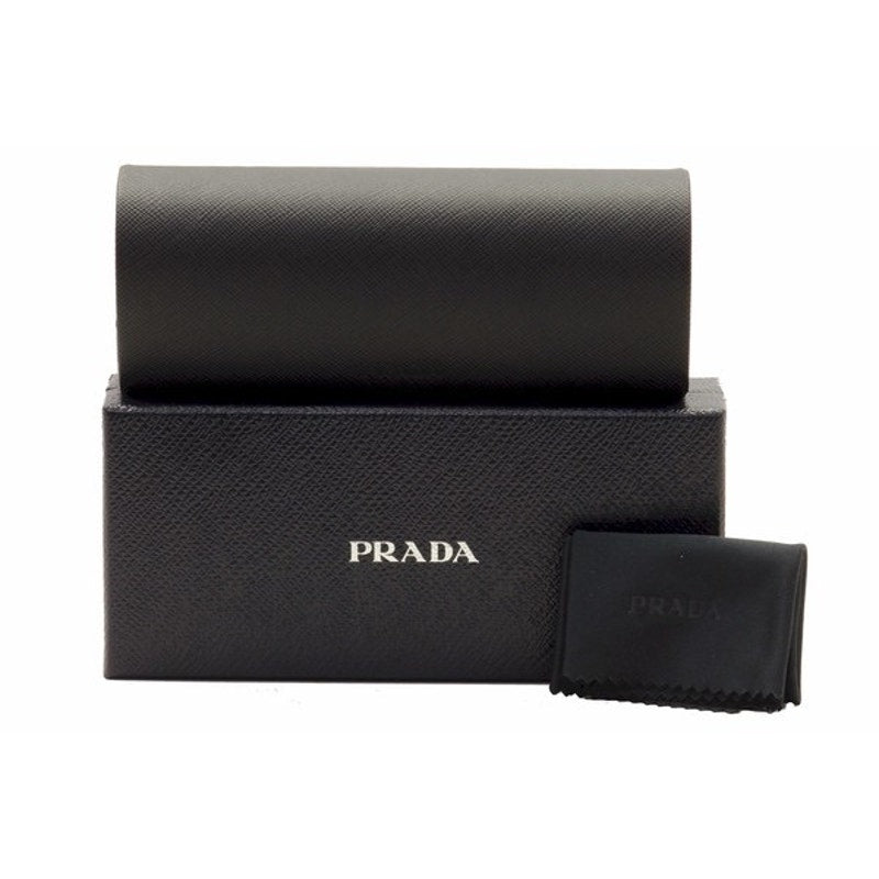 Prada White Eyeglasses Women's Havana Full Rim Cat Eye