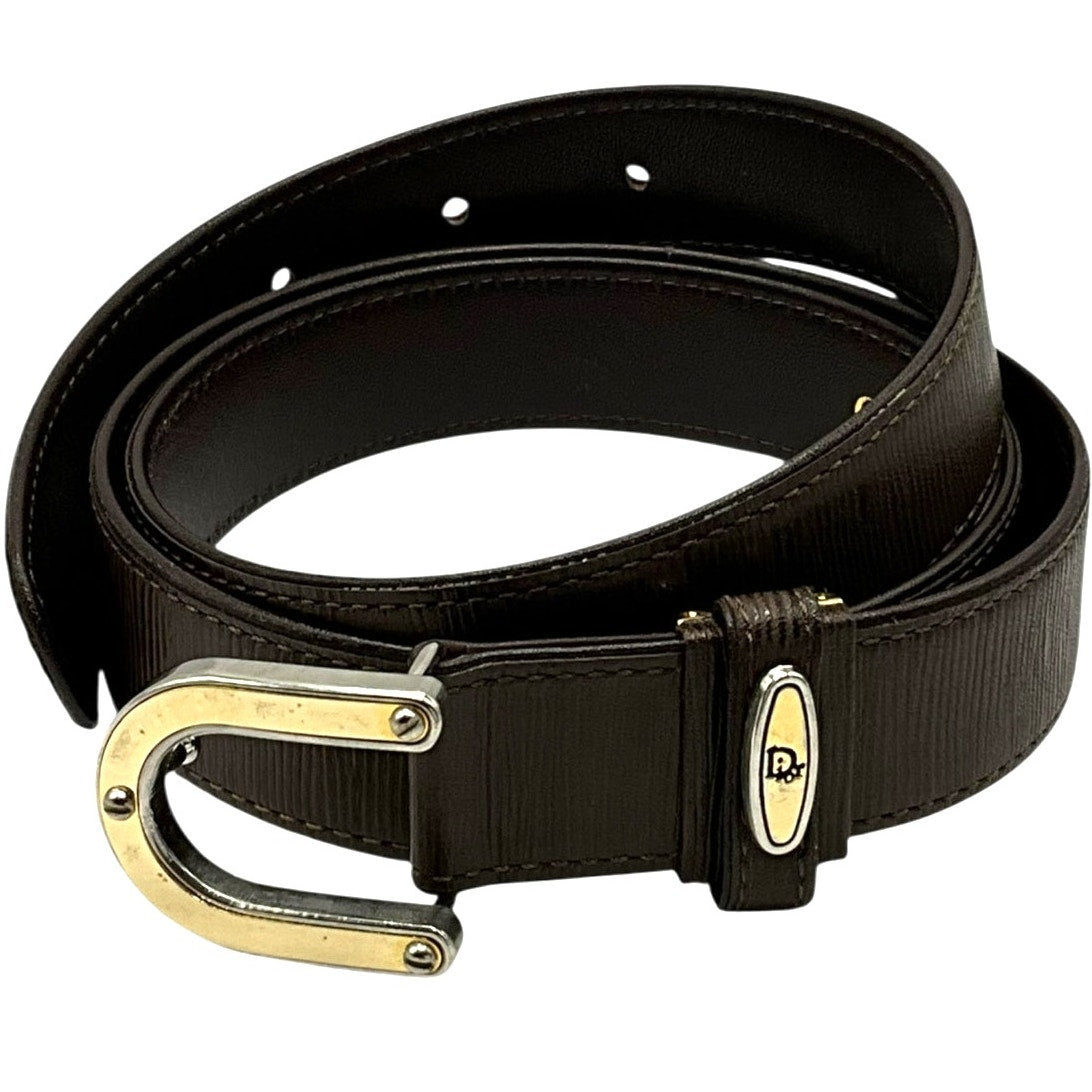 126. Dior Vintage Gold/Silver Belt