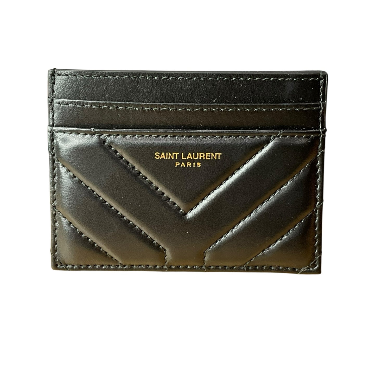 Calfskin Y Card Holder