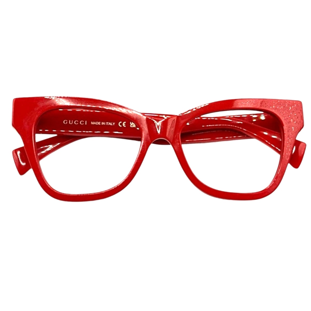 Gucci Women’s Red Cat Eye (Frame Only)