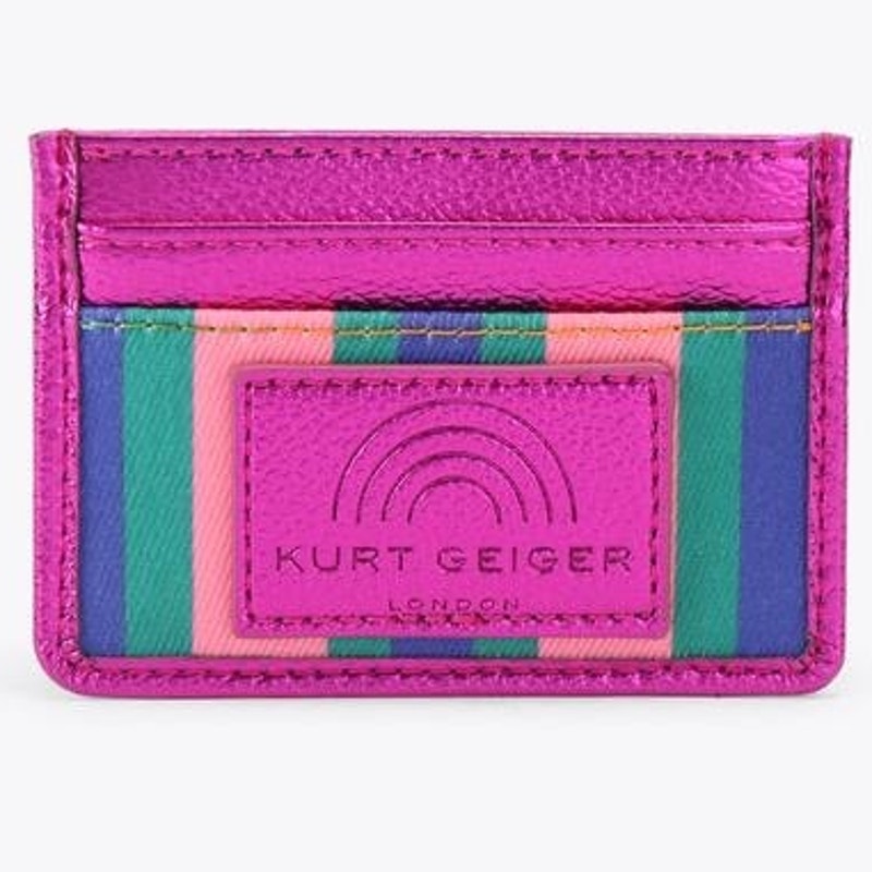 Kurt Geiger London Southbank Metallic Card Holder Wallet