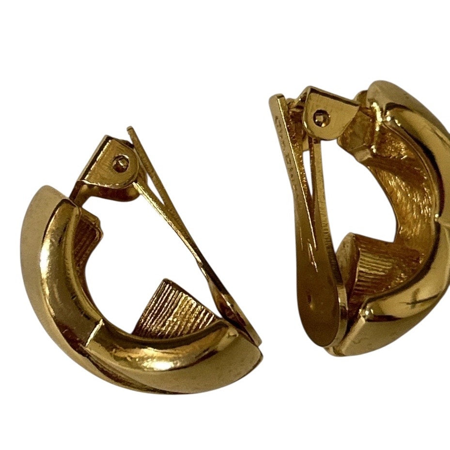 Dior Vinatge Ribbon Clip-on Earrings