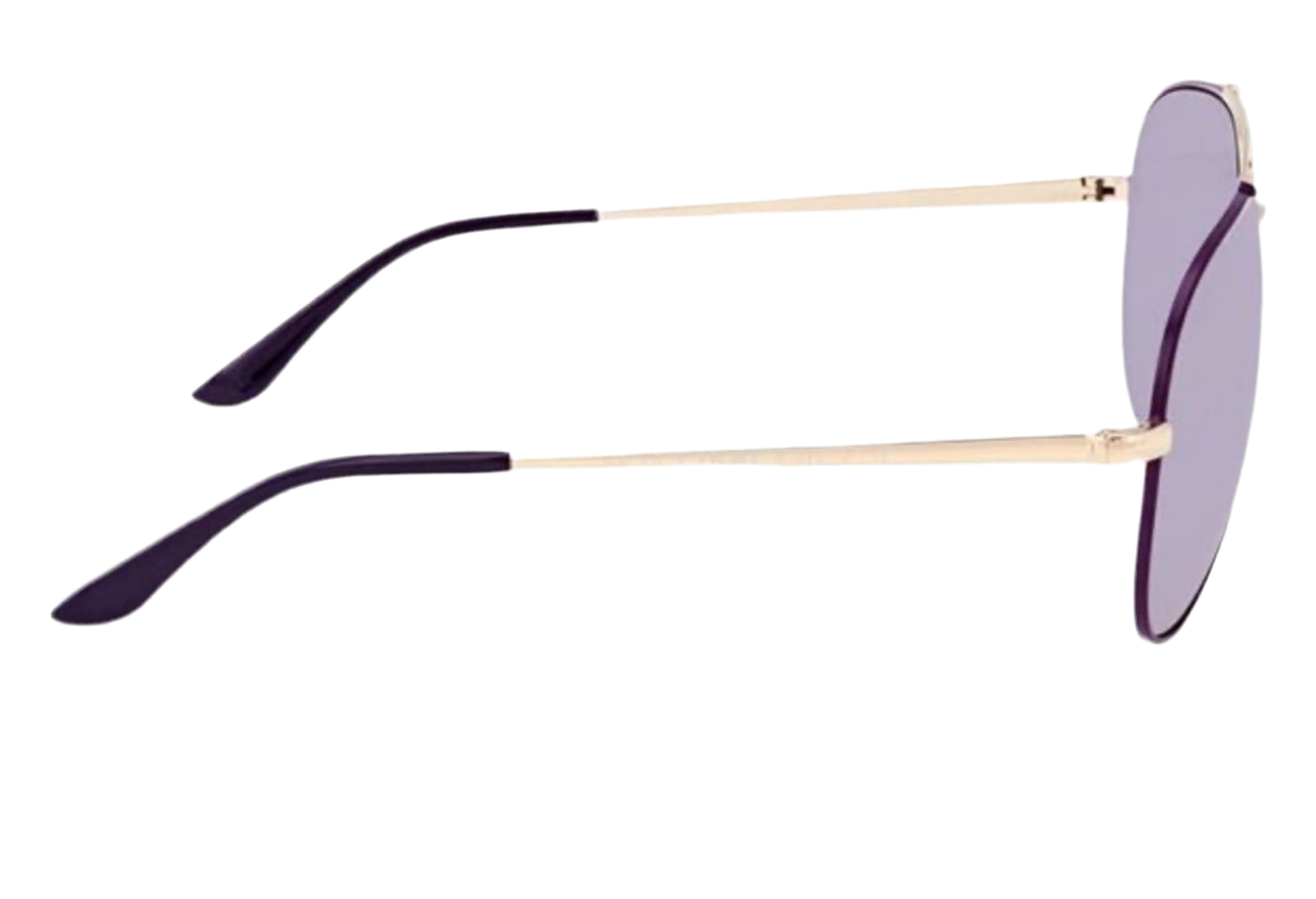 Salvatore Ferragamo Purple Aviator Sunglasses - Clairely Amazing