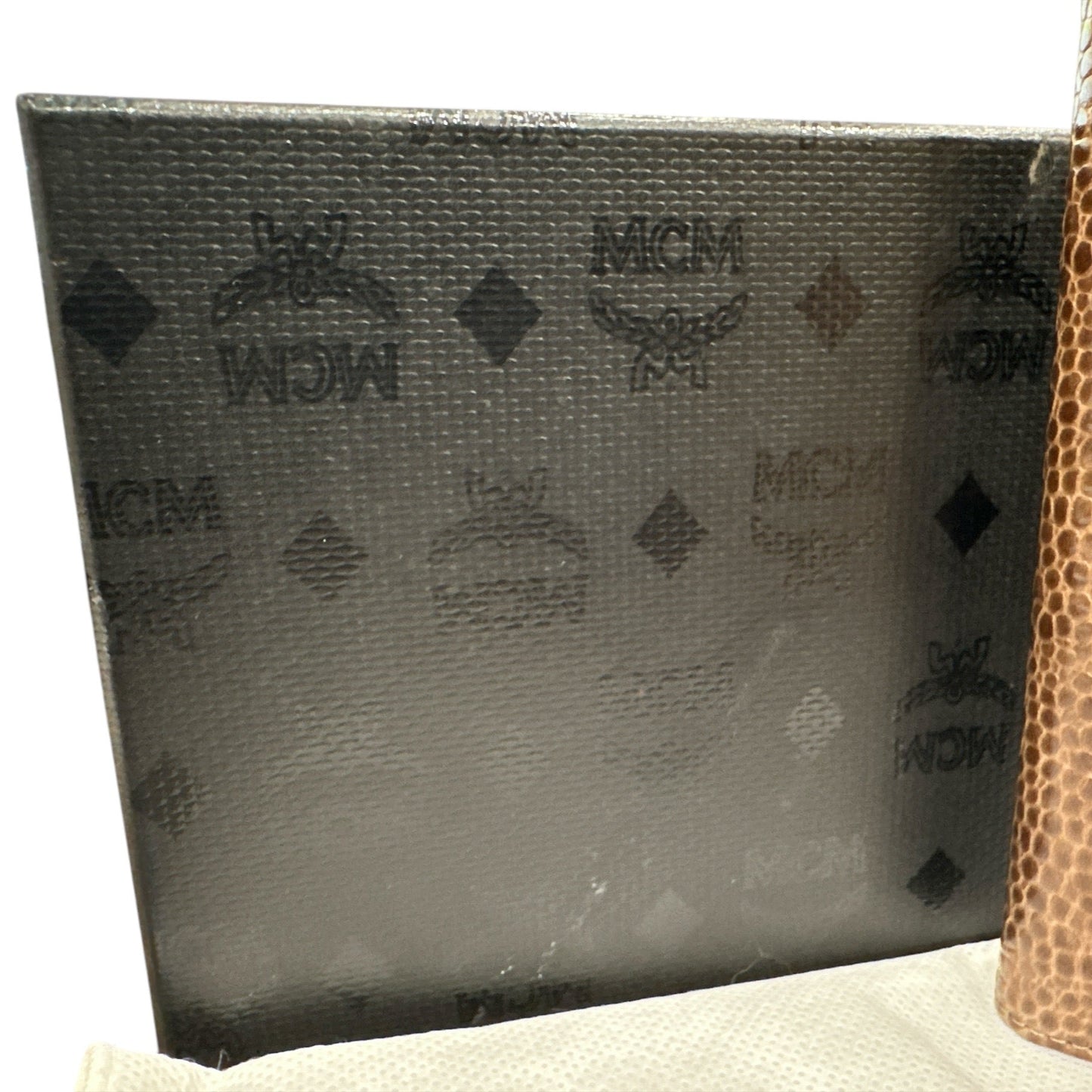 MCM Croc Embossed Wallet - Clairely Amazing