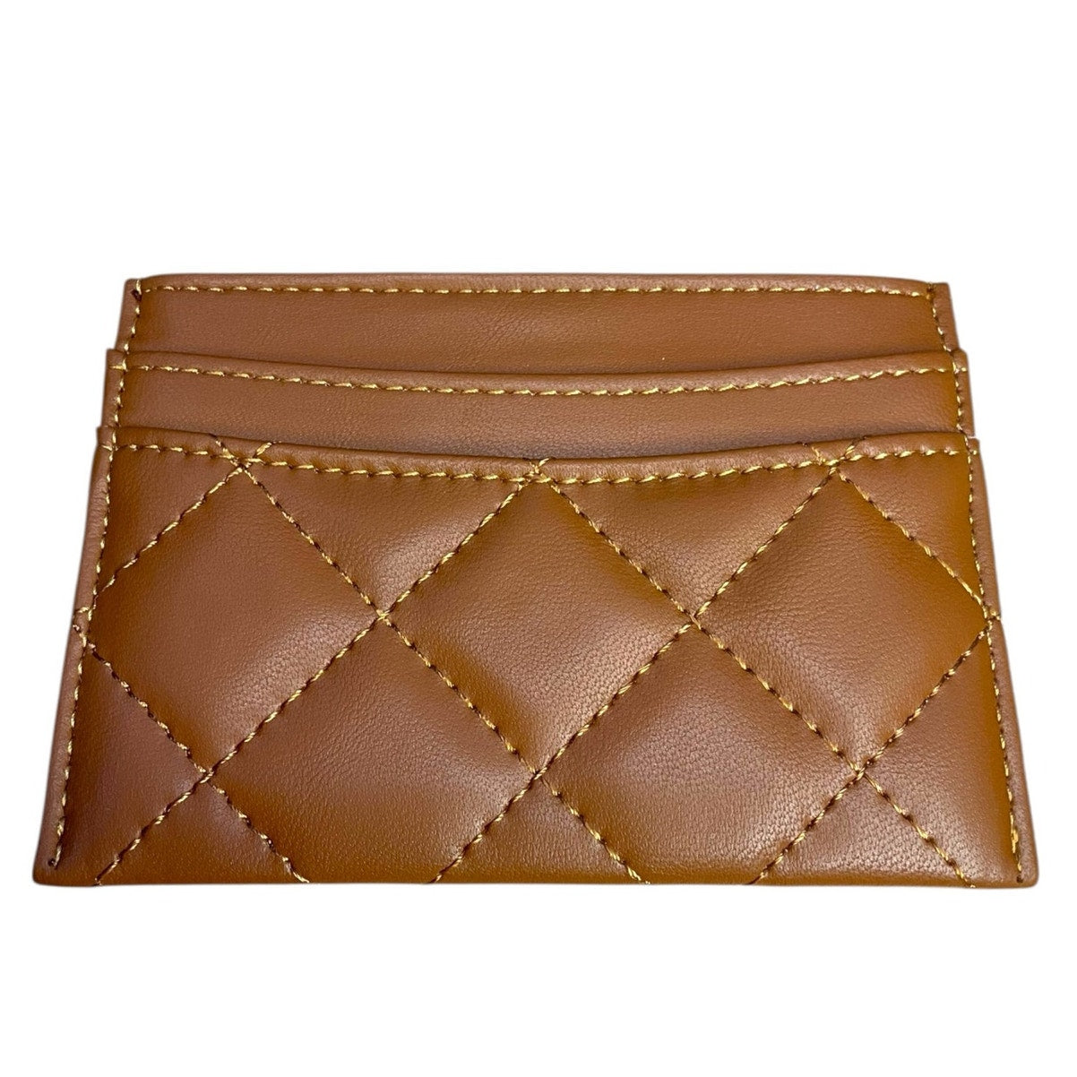 Chanel Beaute Luxury Quilted Leather Card Holder