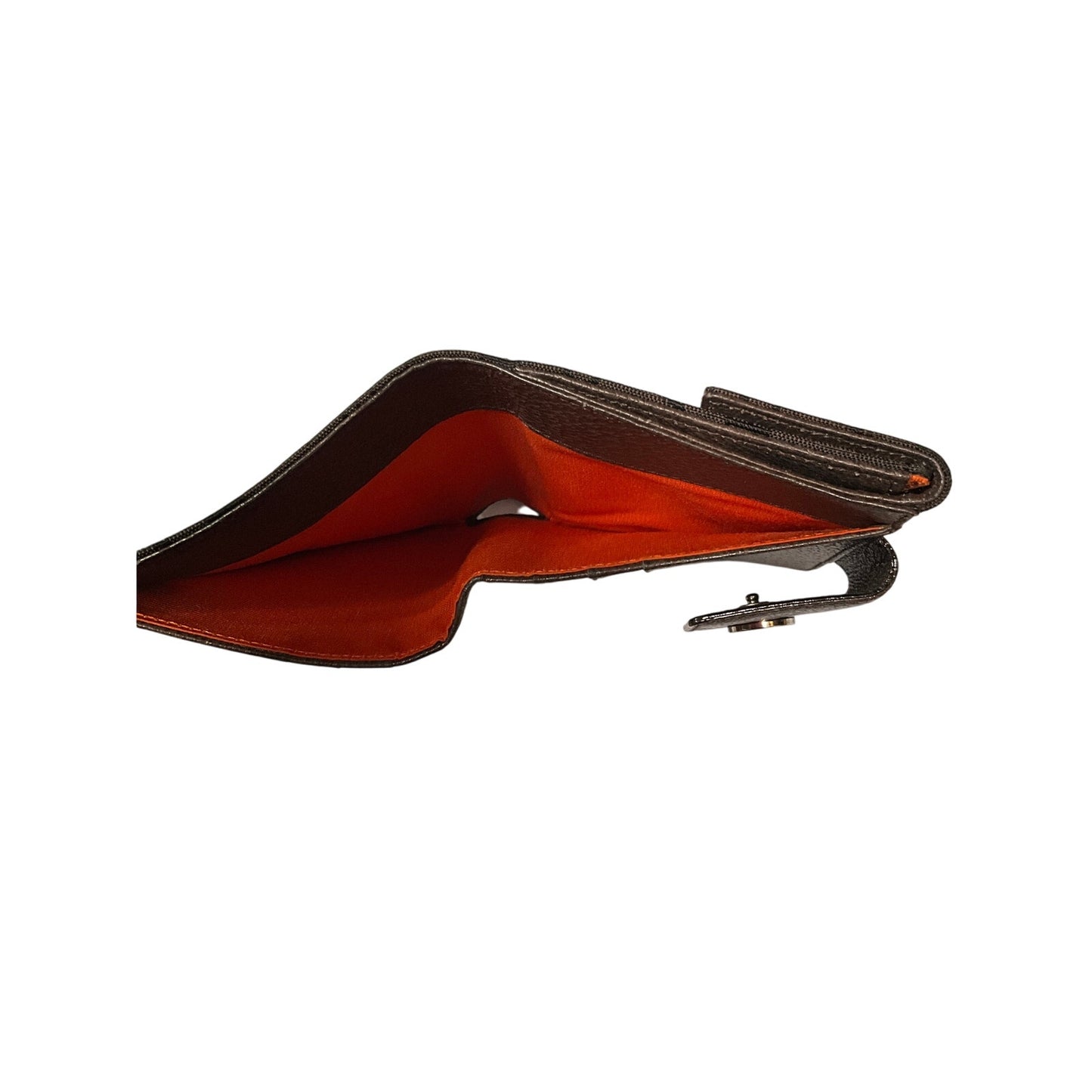 BVLGARI Brown Leather Wallet