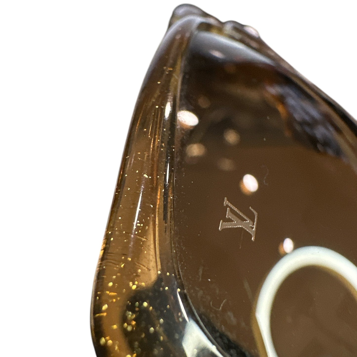 Louis Vuitton Brown Glitter Sunglasses - Clairely Amazing