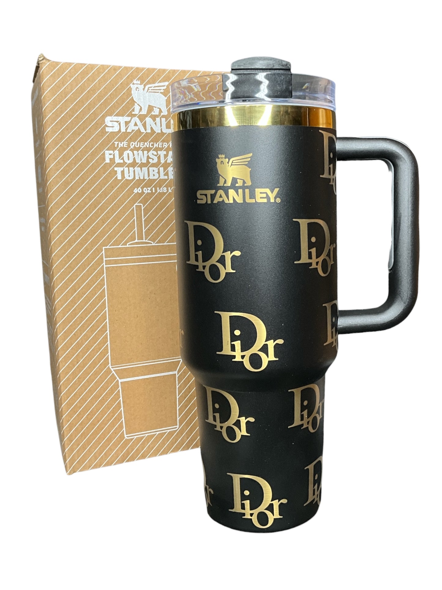 40 oz Fashion Tumblers – Luxury-Inspired Designs