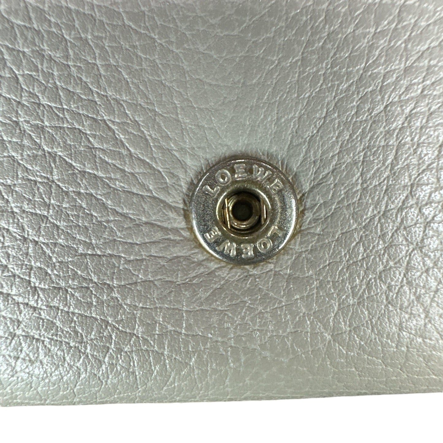 LOEWE Beige/Brown Continental Bi-fold Wallet - Clairely Amazing