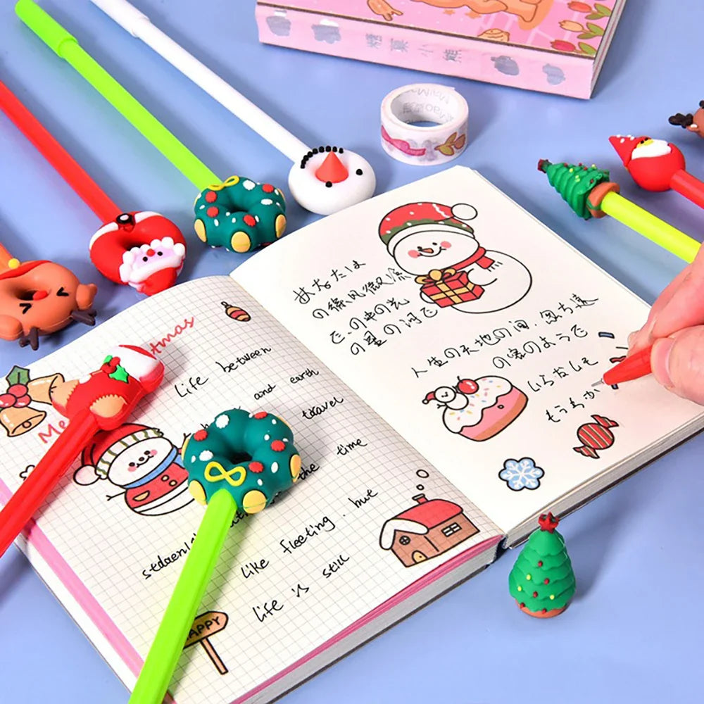 Cute Cartoon Christmas Pens