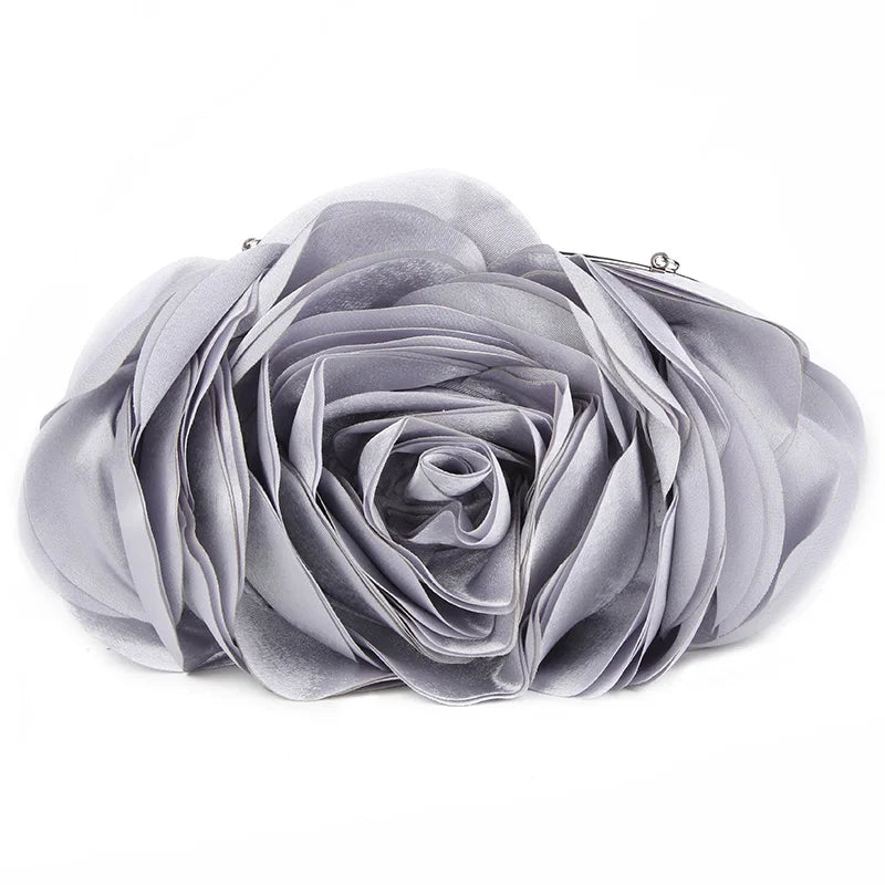 Floral Evening Clutch Bag