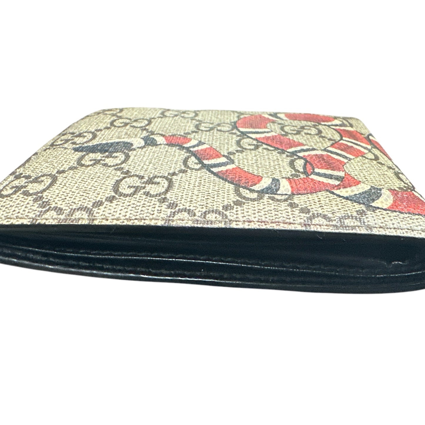 Gucci GG Supreme Canvas King Snake bifold wallet - Clairely Amazing