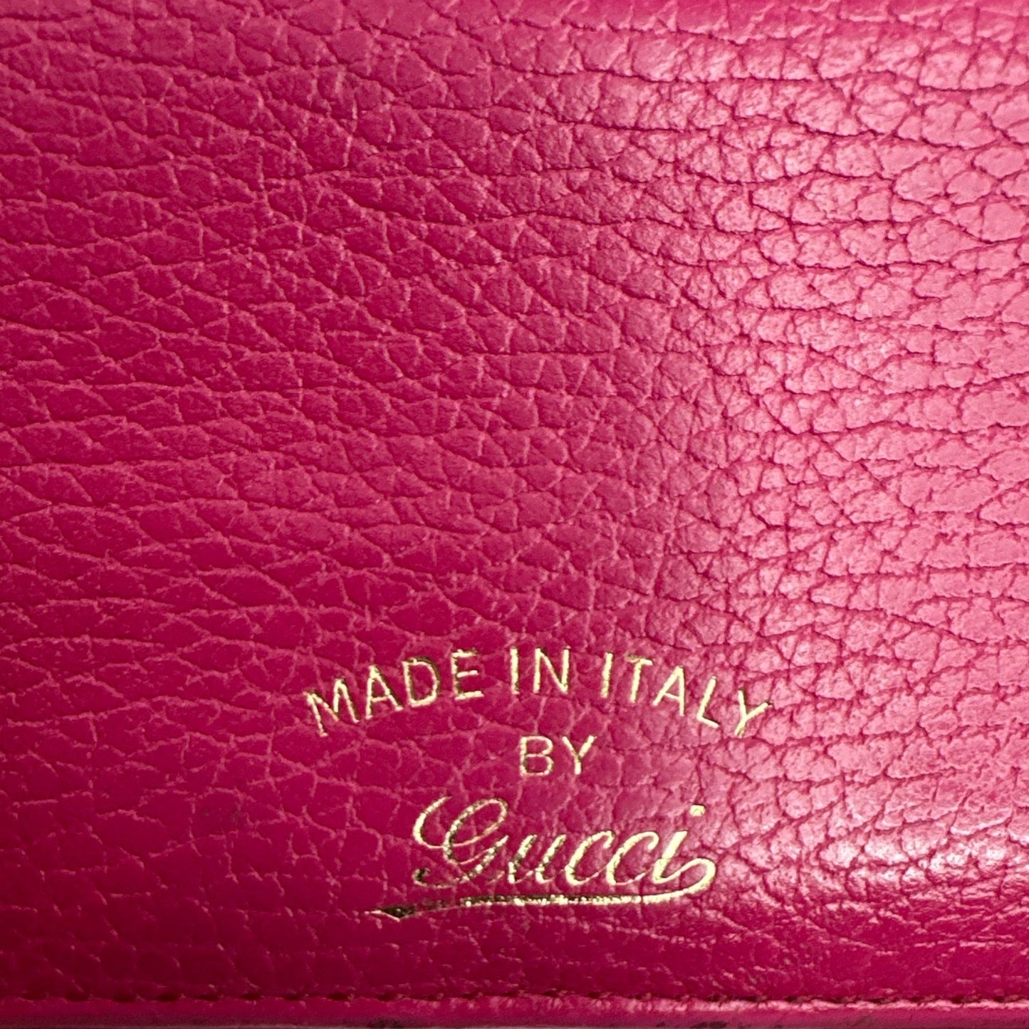 Gucci Calfskin Continental Wallet Blossom - Clairely Amazing