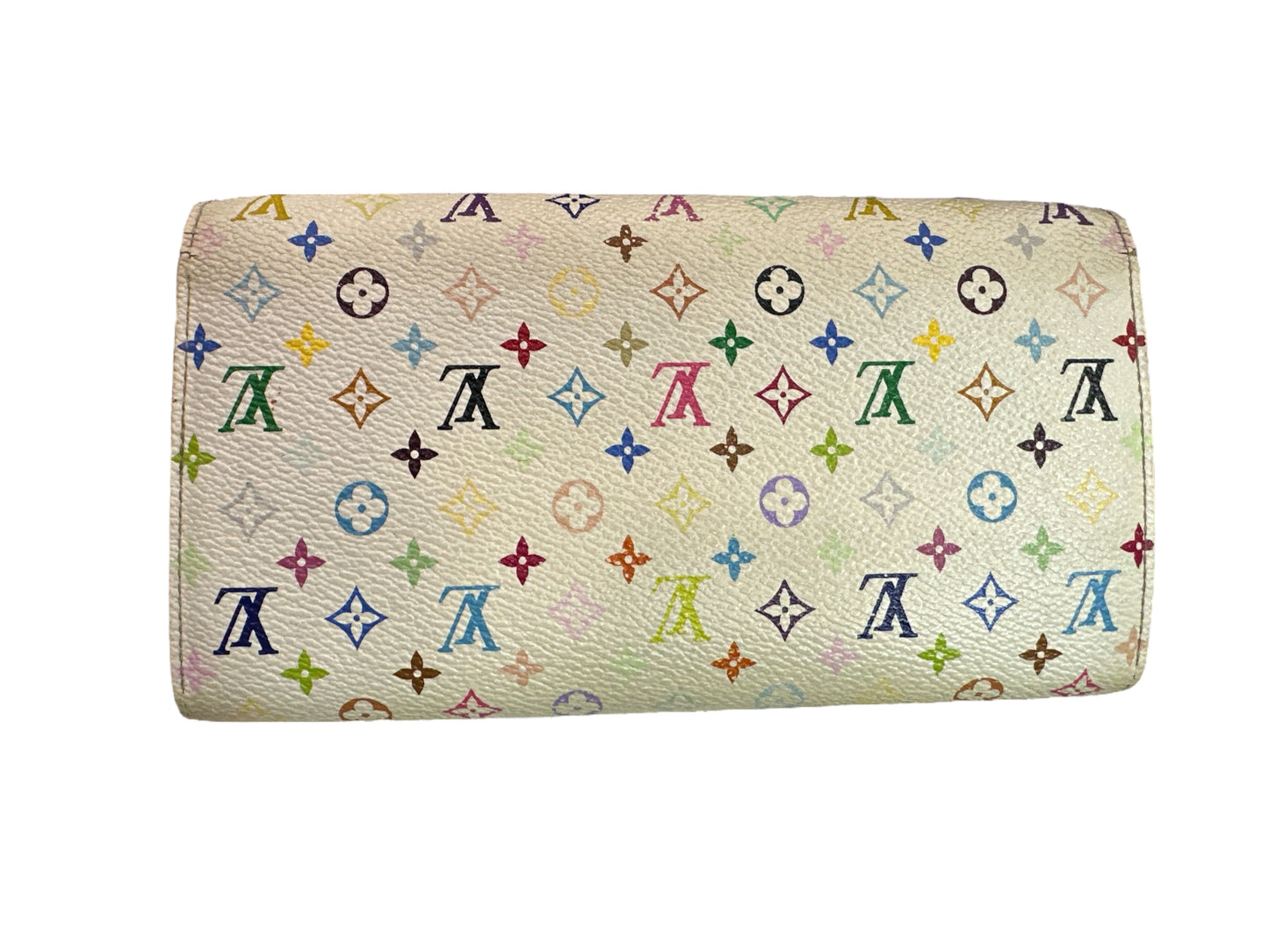 Louis Vuitton 2012 Multicolore Monogram Pattern Sarah Wallet - Clairely Amazing