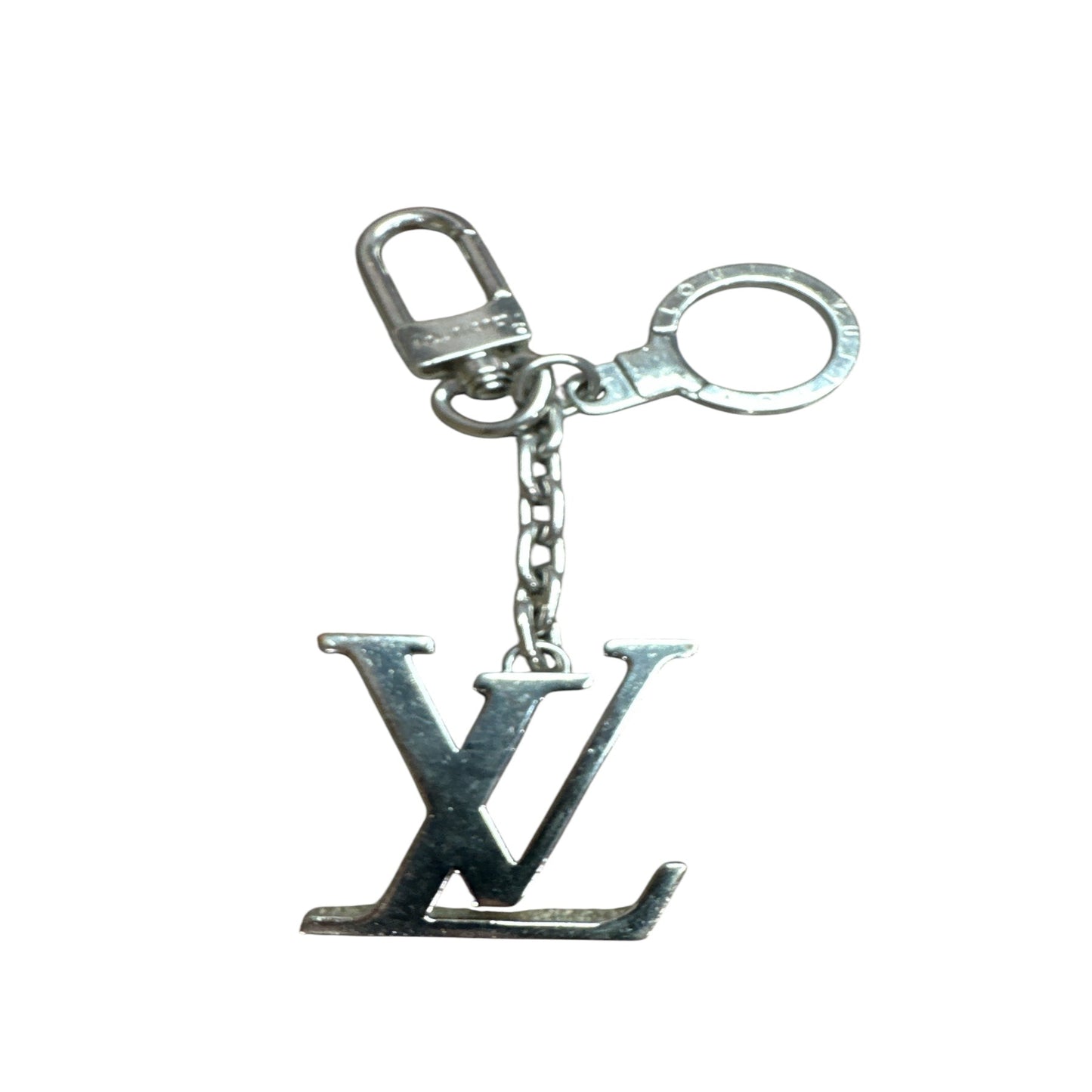 Louis Vuitton LV Silver Bag Charm Keychain - Clairely Amazing