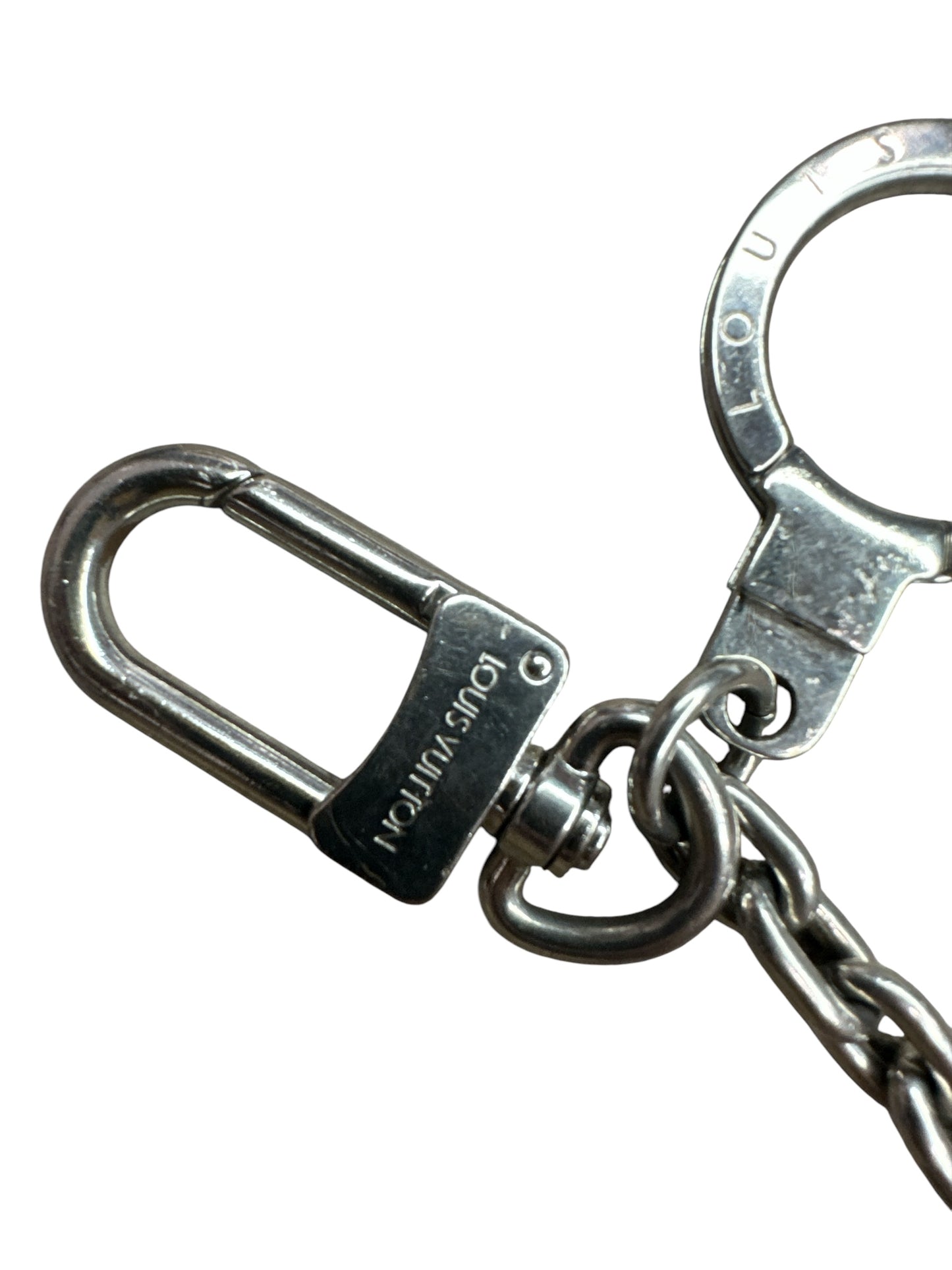 Louis Vuitton LV Silver Bag Charm Keychain - Clairely Amazing