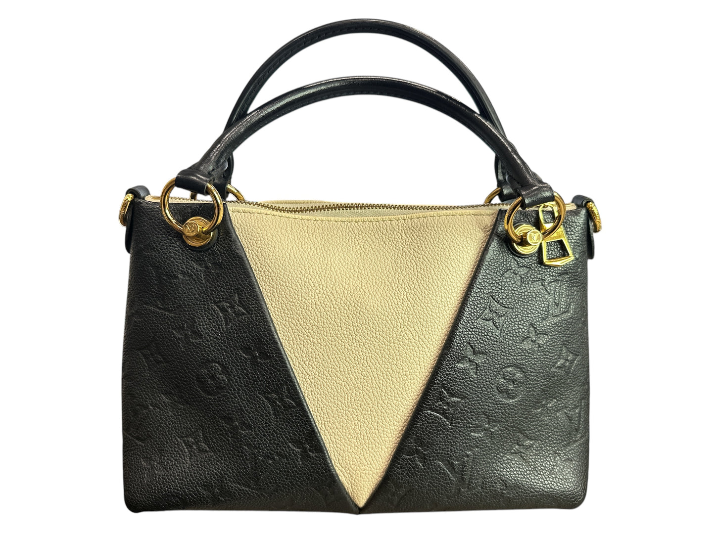 Louis Vuitton Empreinte V Tote BB Black Creme - Clairely Amazing