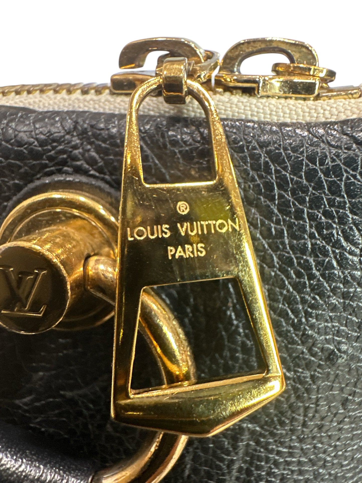 Louis Vuitton Empreinte V Tote BB Black Creme - Clairely Amazing