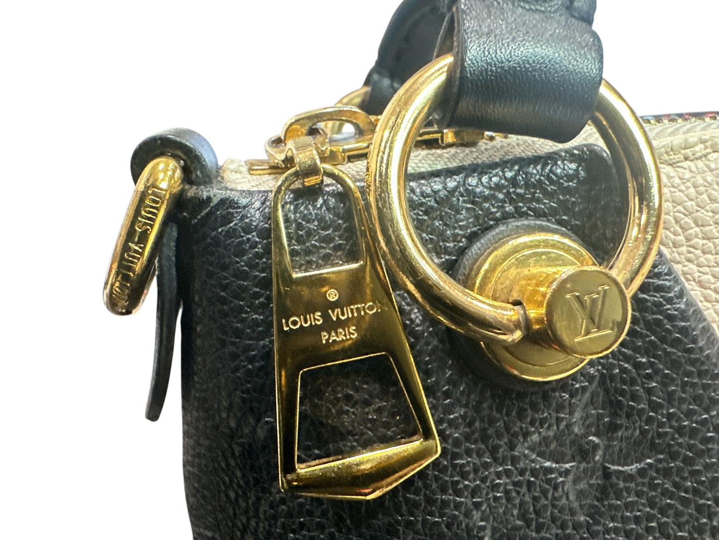 Louis Vuitton Empreinte V Tote BB Black Creme - Clairely Amazing