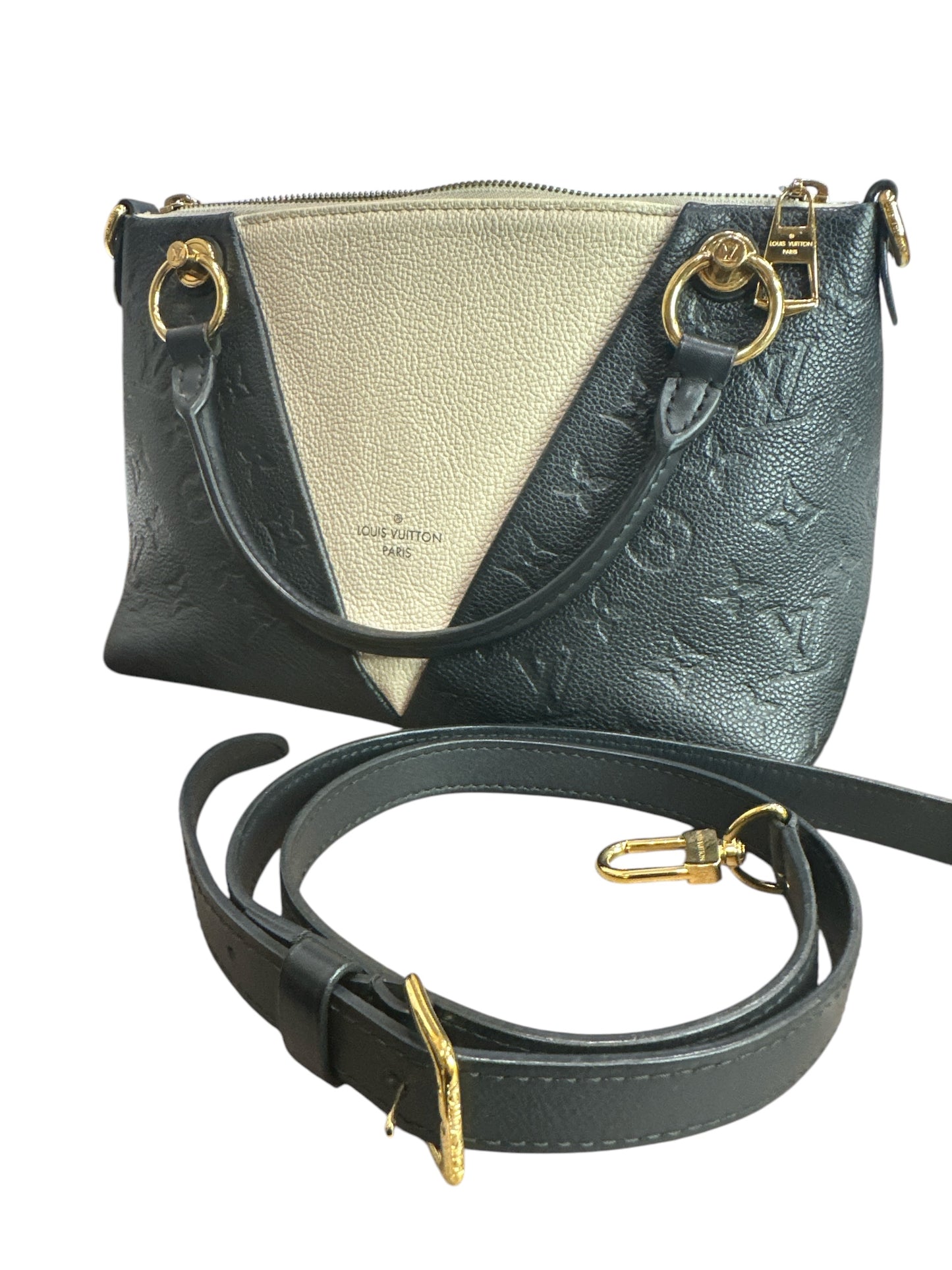 Louis Vuitton Empreinte V Tote BB Black Creme - Clairely Amazing