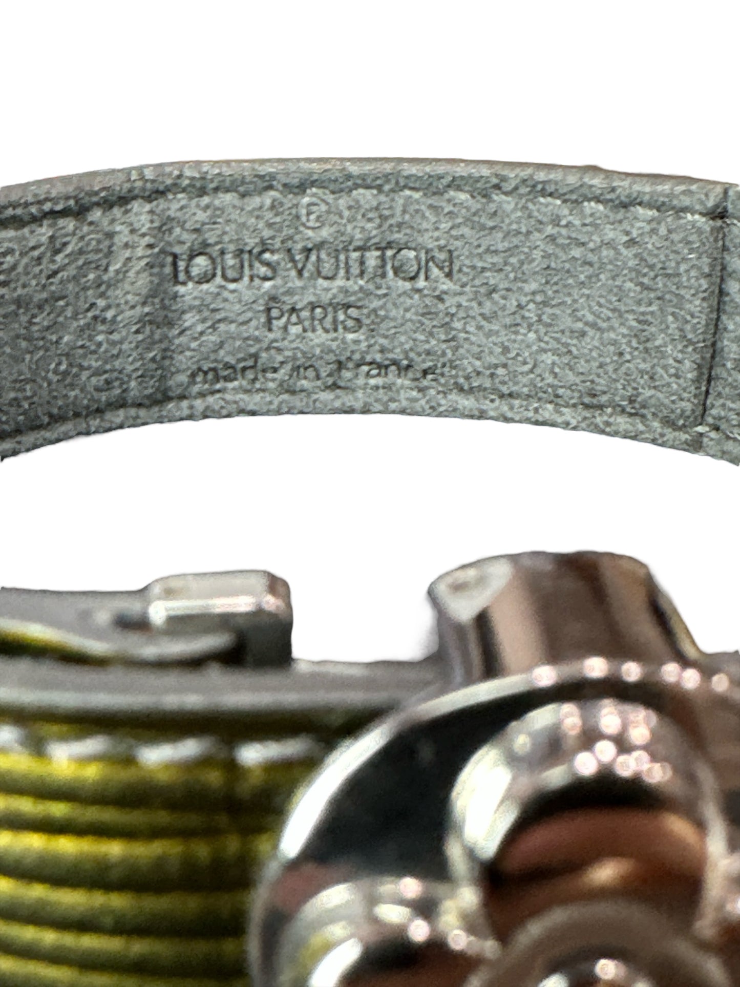 Louis Vuitton Olive Epi Leather Wish Bracelet - Clairely Amazing