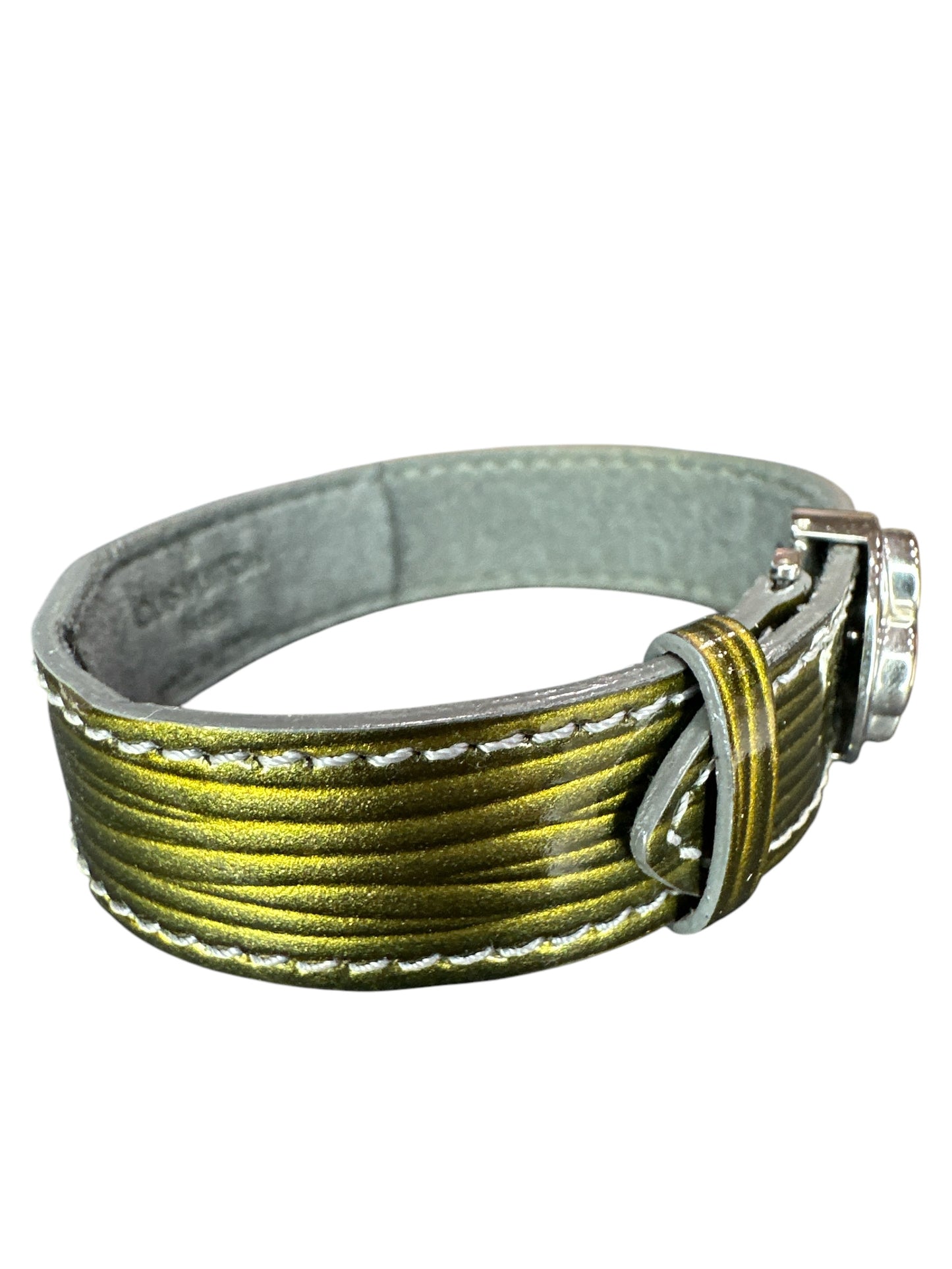 Louis Vuitton Olive Epi Leather Wish Bracelet - Clairely Amazing