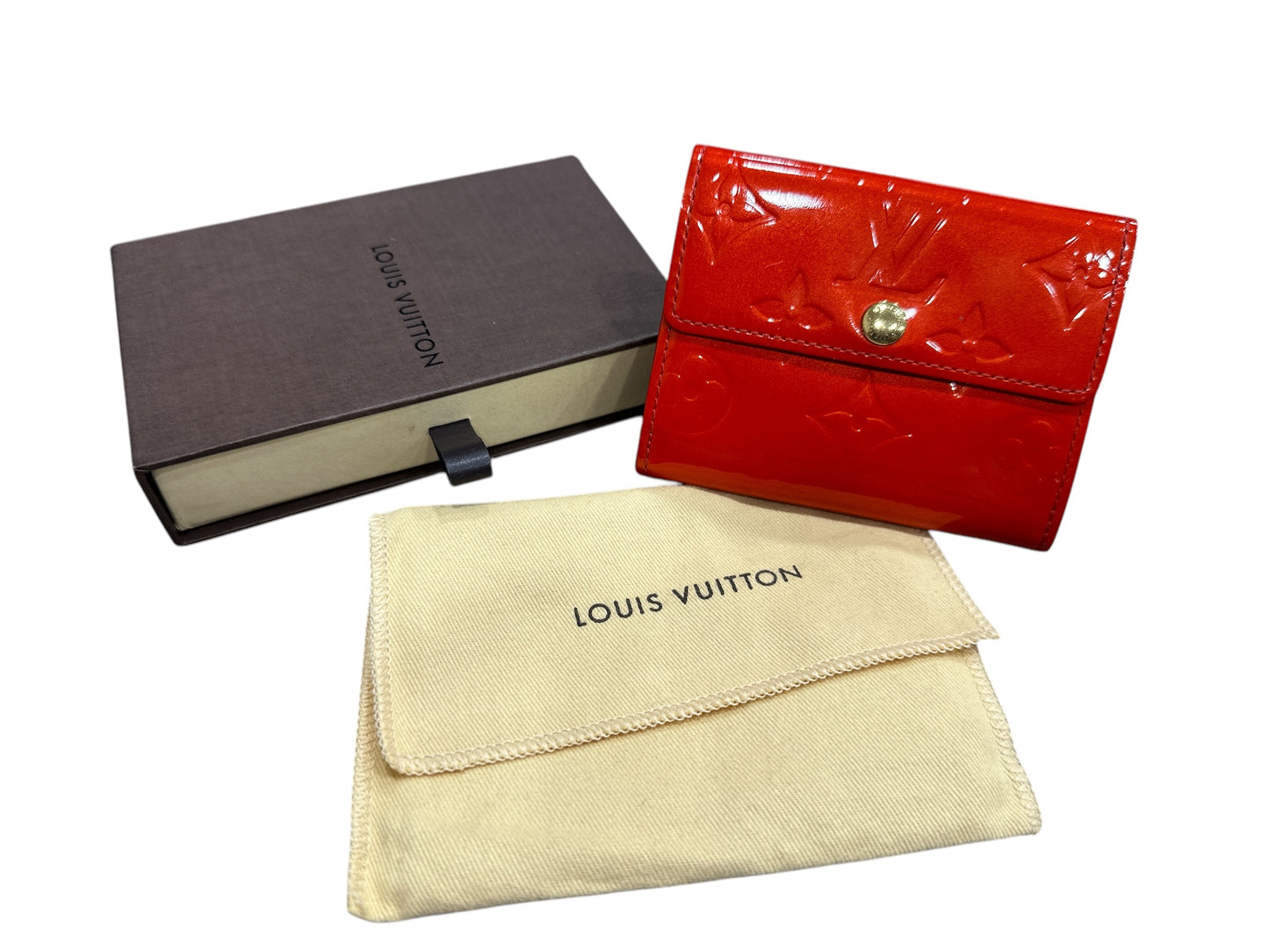 Louis Vuitton Vernis Card Case with dustbag and box - Clairely Amazing