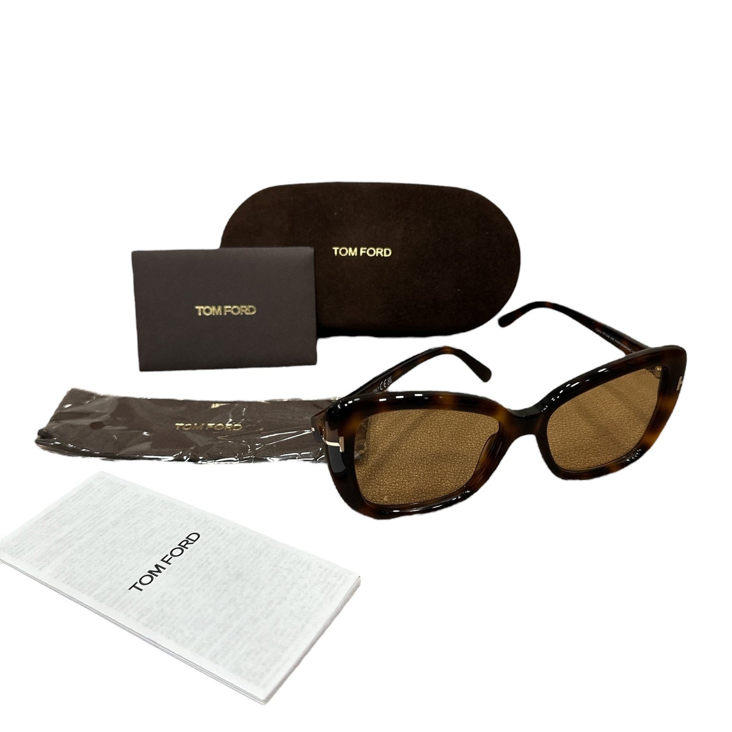 NEW TOM FORD MAEVE BLONDE HAVANA/PHOTOCHROMIC SUNGLASSES - Clairely Amazing