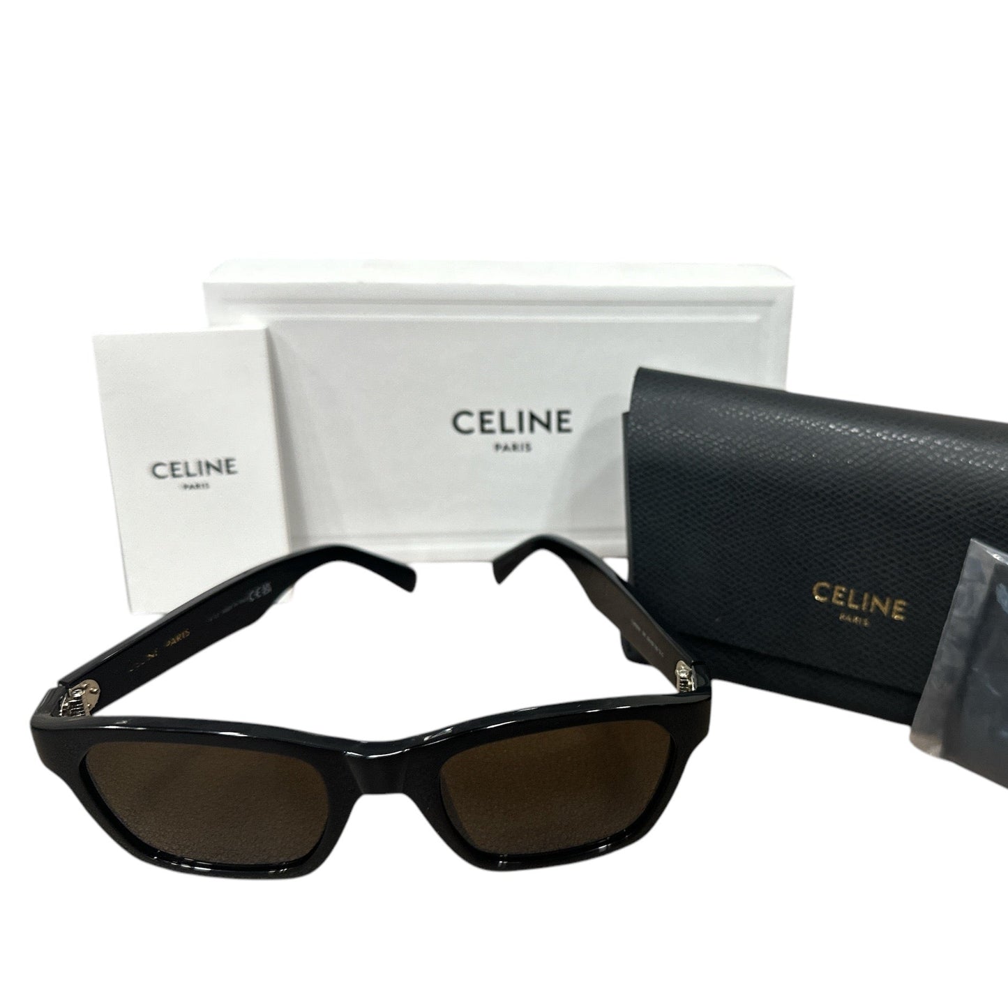 CELINE Bold 3 Dots Square Sunglasses - Clairely Amazing