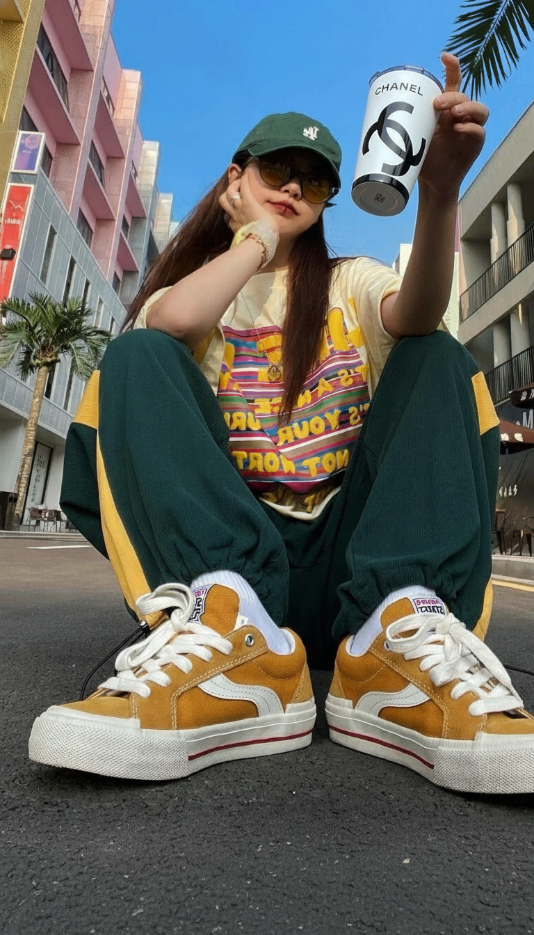 Luxe Designer-Inspired Coffee Cup (Exclusive GWP Style)